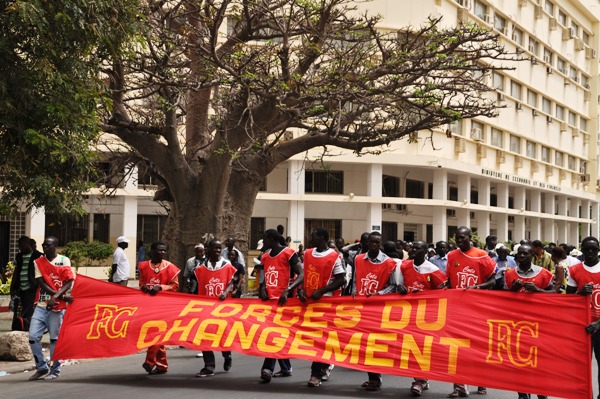 1 mei in Dakar