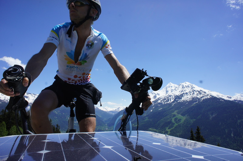 De Belgische zonnefietser