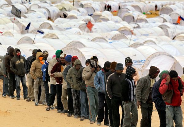 Libische exodus is economische ramp voor buurlanden