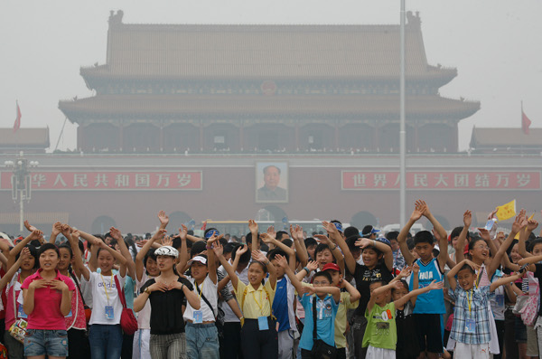 Chinezen wantrouwen officiële hoerastemming over luchtkwaliteit