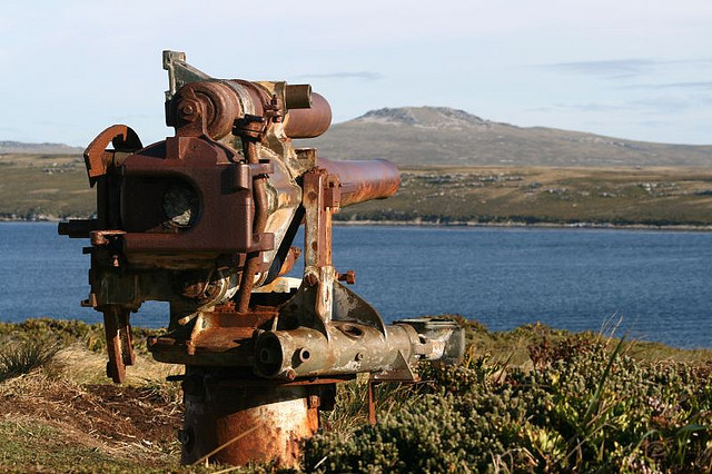 "Geen verandering in conflict over Falklands" 