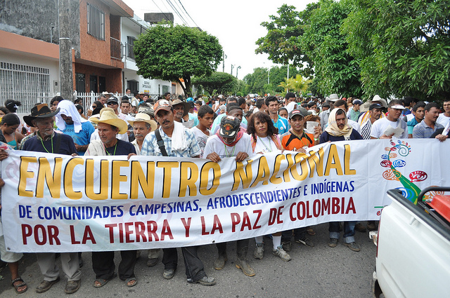 Landhervorming als speerpunt voor vrede in Colombia