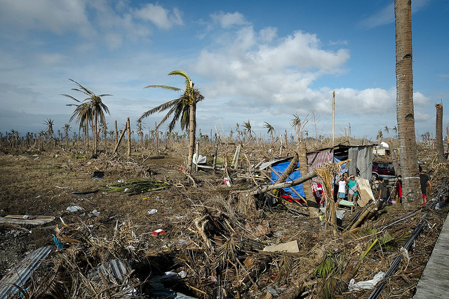 ‘Haiyan lanceerde massa CO2 in atmosfeer’