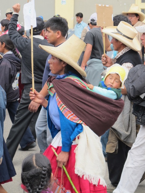 The strike in the region of Cajamarca went by peacefully