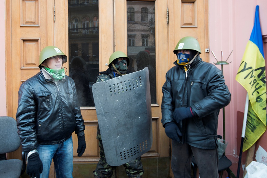 Gefragmenteerde protestbeweging in Oekraïne wil Janoekovitsj weg