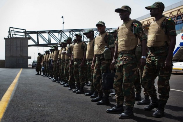 Afrikaanse troepen arriveren in Mali