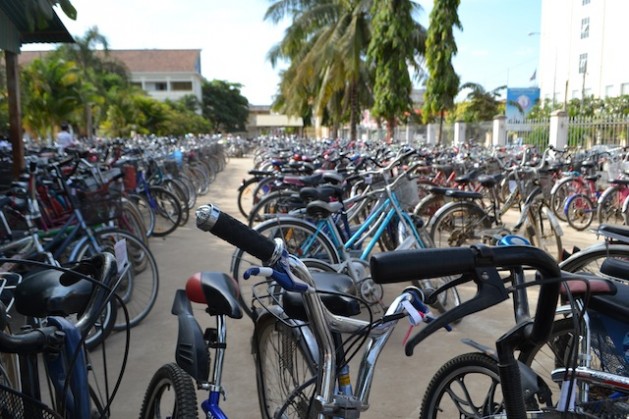 Cambodjaanse uitvoer van fietsen naar Europa stijgt spectaculair