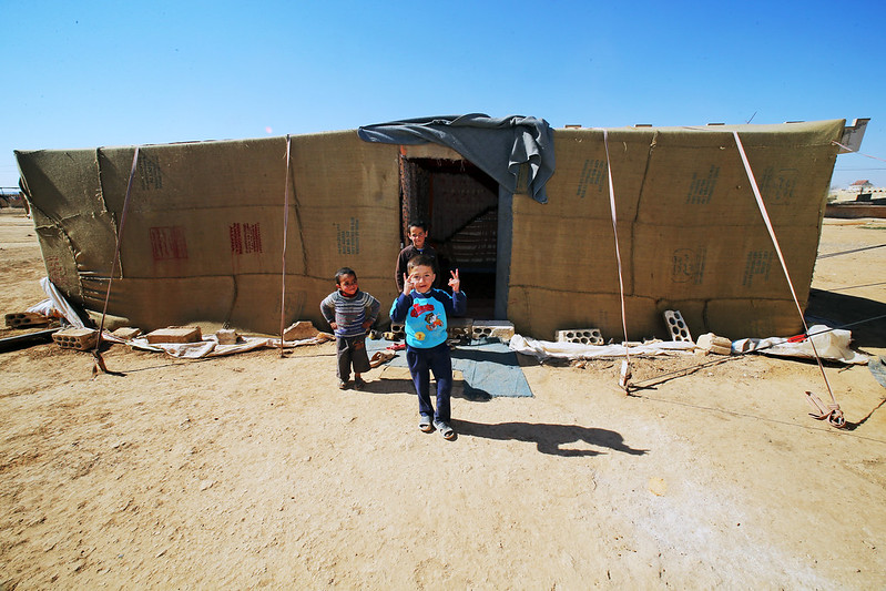 Grootste Syrische vluchtelingenkamp “viert” tiende verjaardag