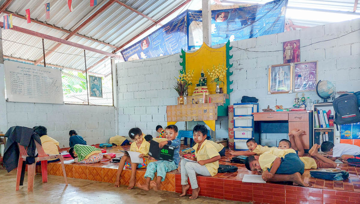 De oorlog in Myanmar woedt ook volop op de schoolbanken