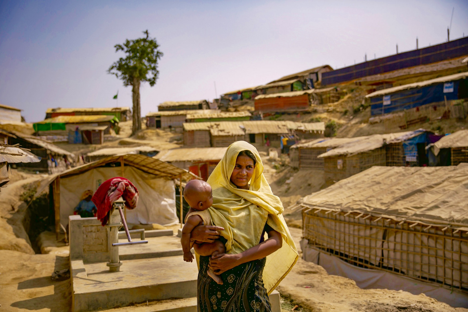Rohingya hebben amper 10 vierkante meter in megakamp