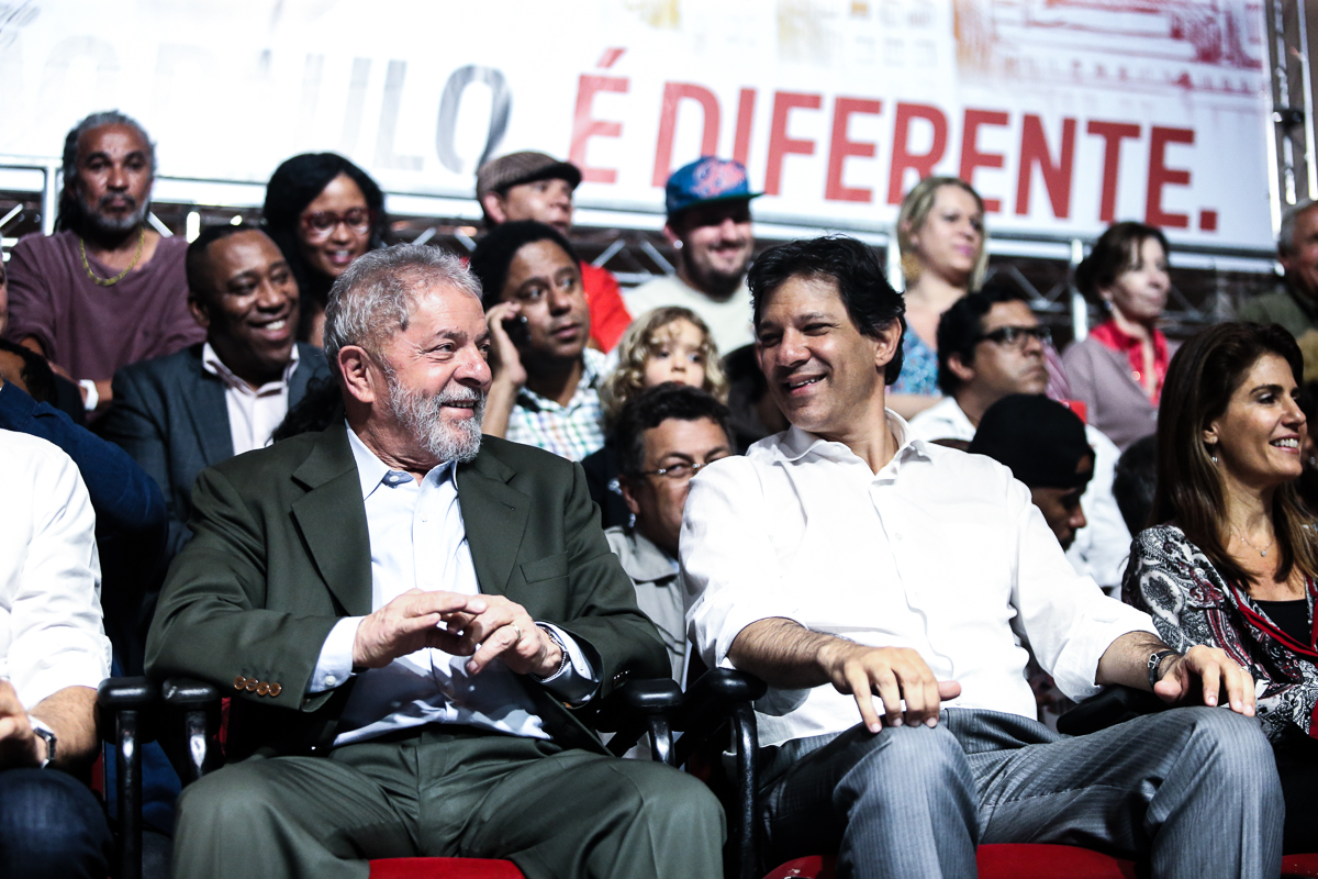 Lula not for president, Haddad is de man