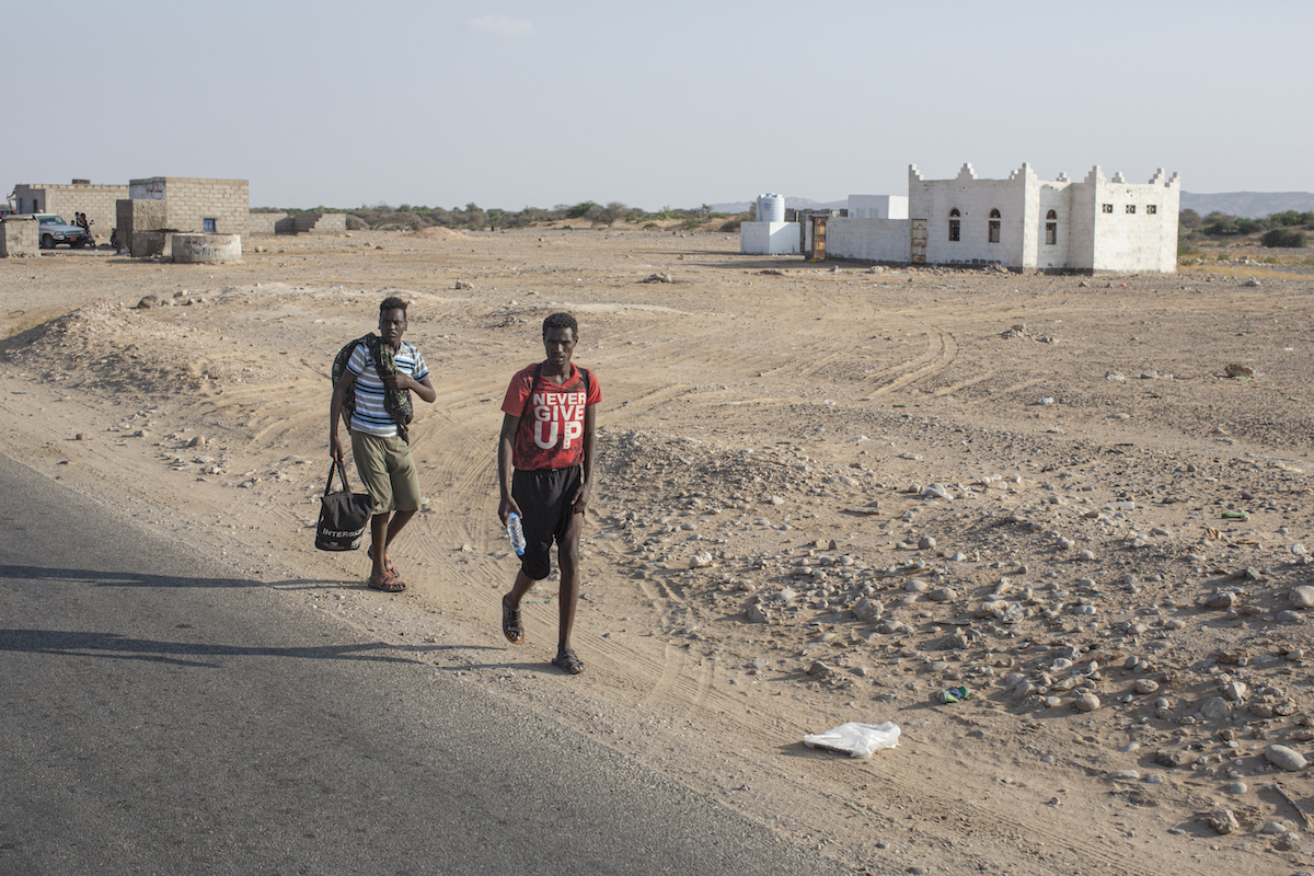 Migranten op weg naar droombestemming Saoedi-Arabië: ‘Ik wist niet eens dat ik door oorlogsgebied moest’
