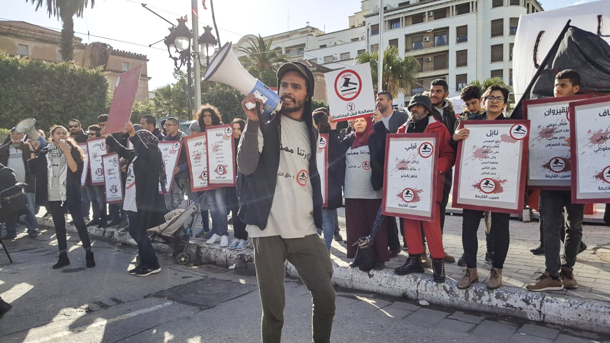 Het succesnummer van de Tunesische revolutie is na zeven jaar grijsgedraaid