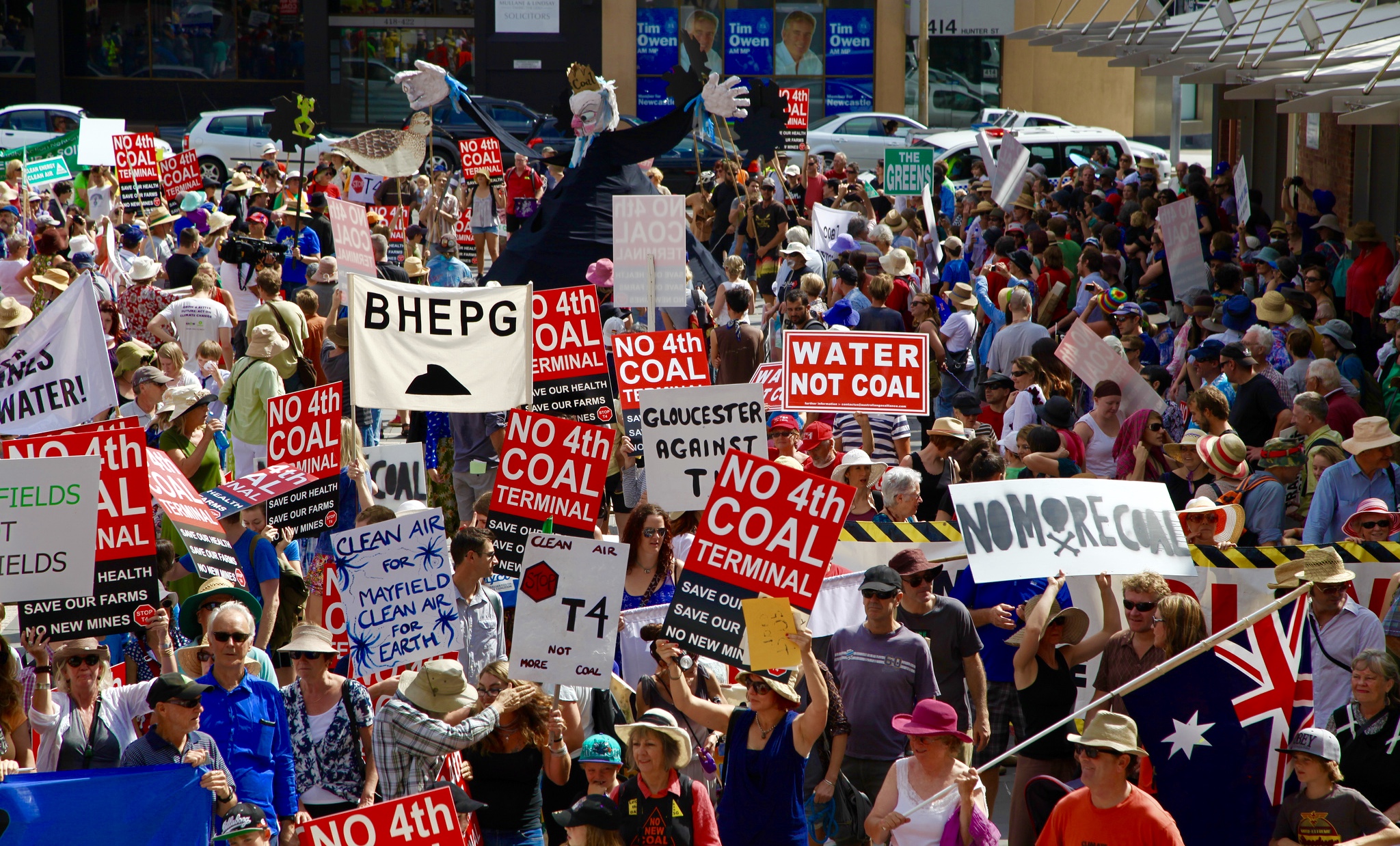 Australië weigert nieuwe steenkoolmijn om klimaatgevolgen