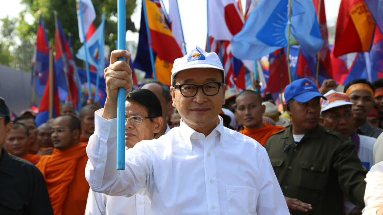 Oppositieleider Sam Rainsy: ‘Wij hebben een reddingsplan voor Cambodja’