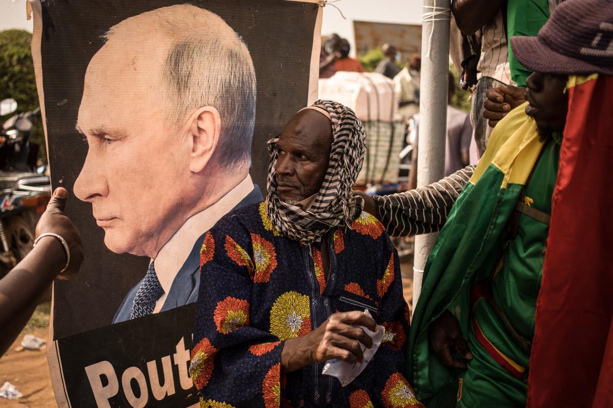 Russische huurlingen in ruil voor Afrikaanse grondstoffen
