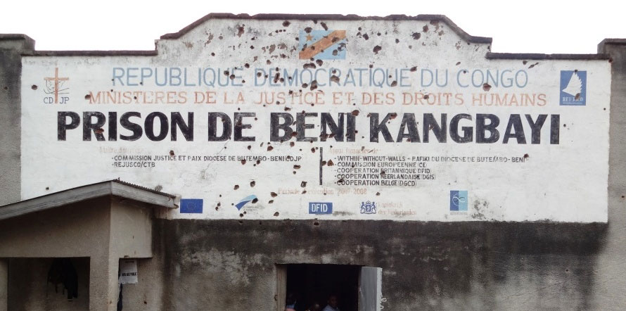Seriële prison break in Congo