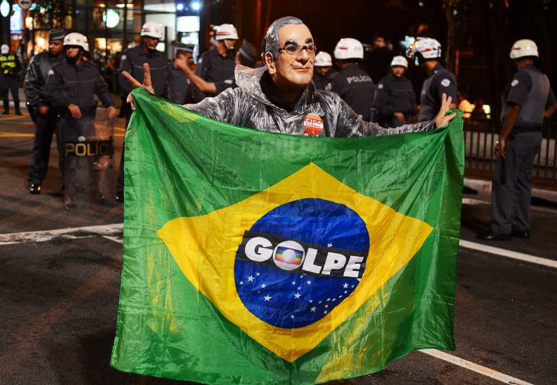 Dilma Afgezet. Rijke kaste grijpt macht in Brazilië