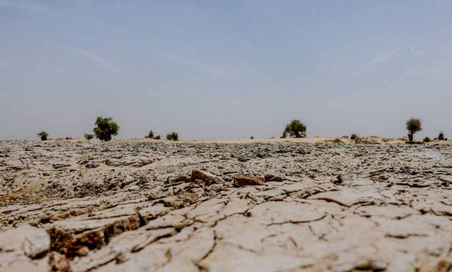 De Sahara slokt het Faguibinemeer op, en daarmee ook de graanschuur van Mali