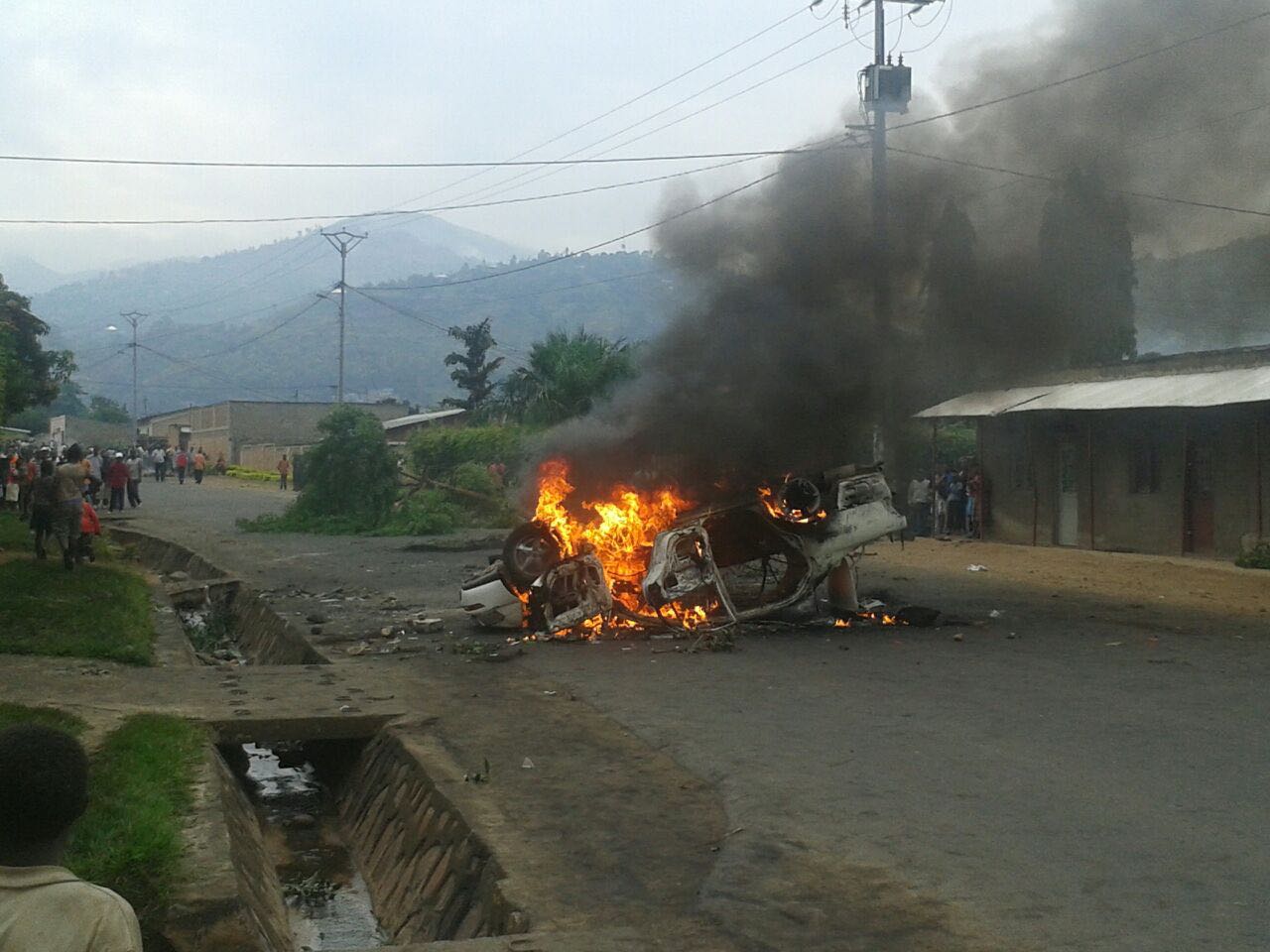 Aanhoudende manifestaties in Burundi: een getuigenis 