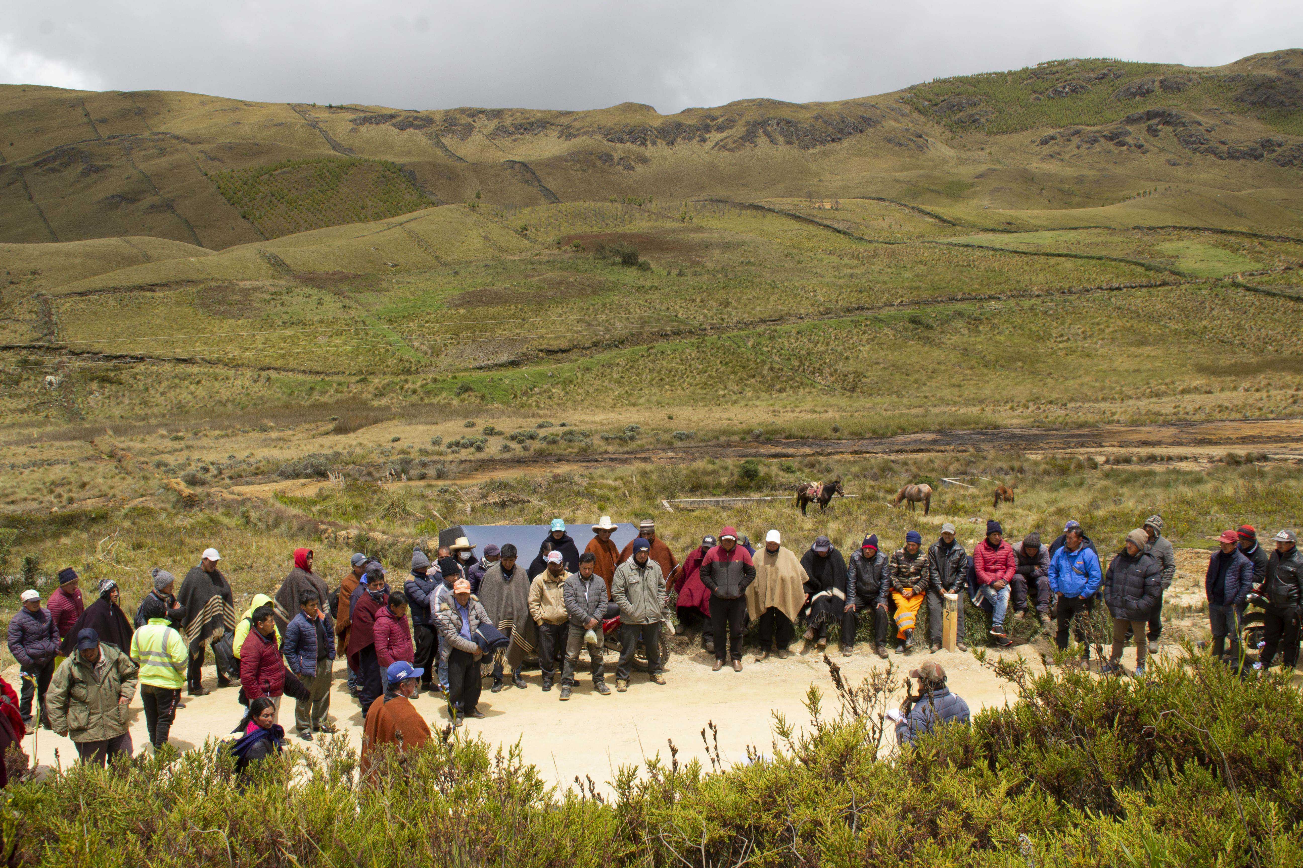 Duizenden boeren zetten mijnbouwproject in Peru stop