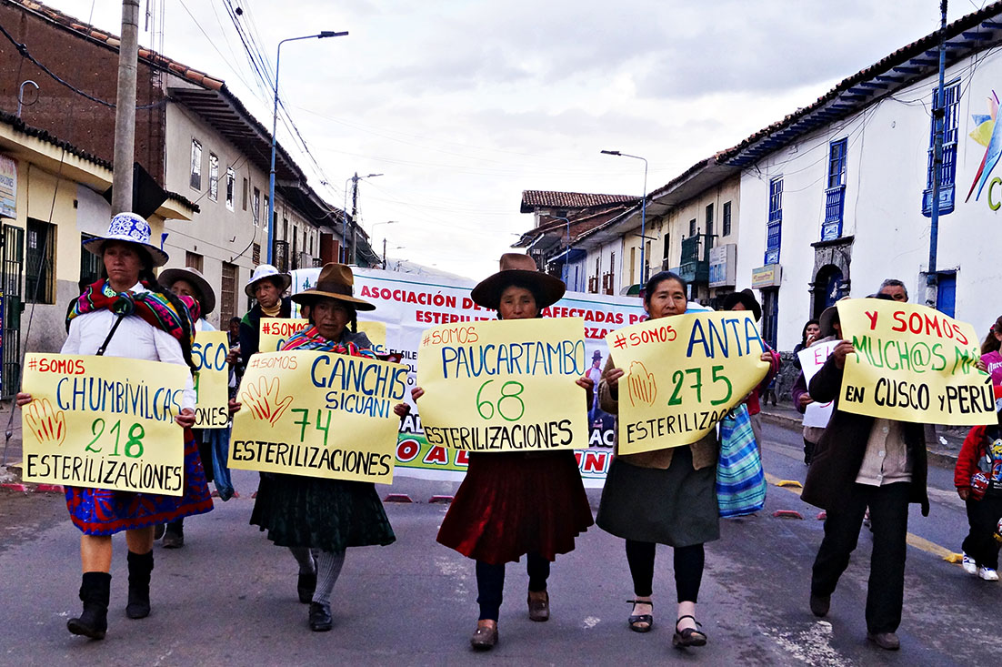 Voor hen die geen stem meer hebben: meer en meer Peruaanse vrouwen strijden voor hun rechten
