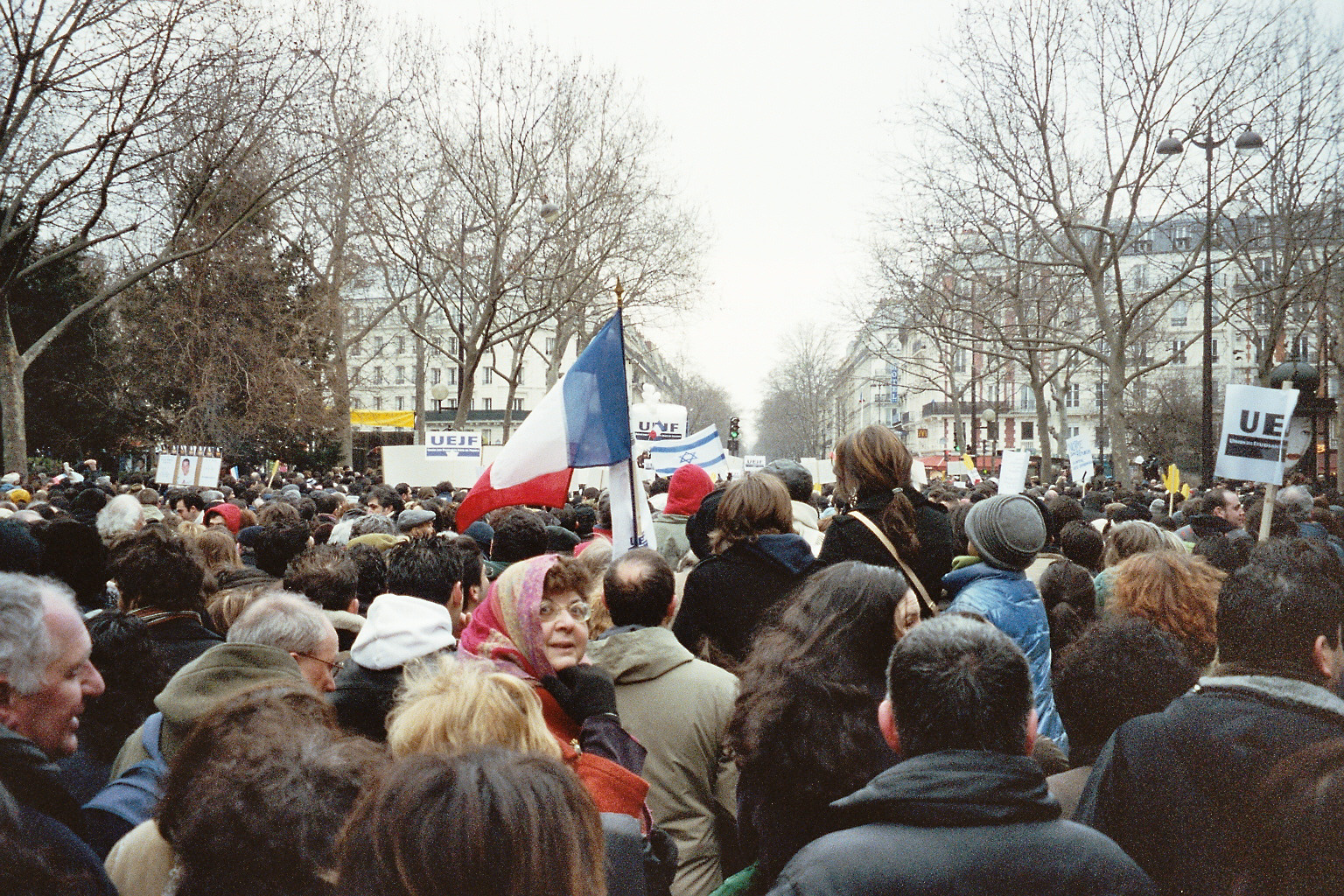 Frankrijk op straat tegen antisemitisme