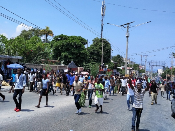 Haïtiaanse bevolking in opstand tegen nationaal budget