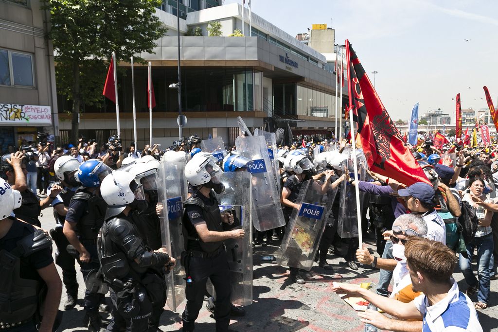 Hoe de Turkse regering protesten "oplost"