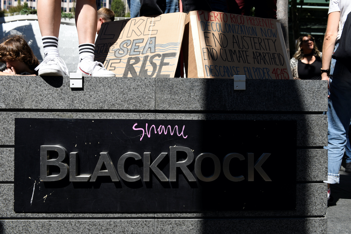 Wie is BlackRock en waarom mag het de EU adviseren over milieuregels voor de bankensector?