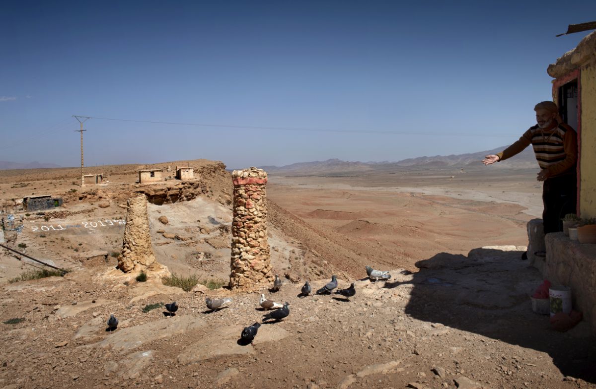 Al acht jaar voeren dorpsbewoners koppig protest tegen zilvermijn in Zuid-Marokko