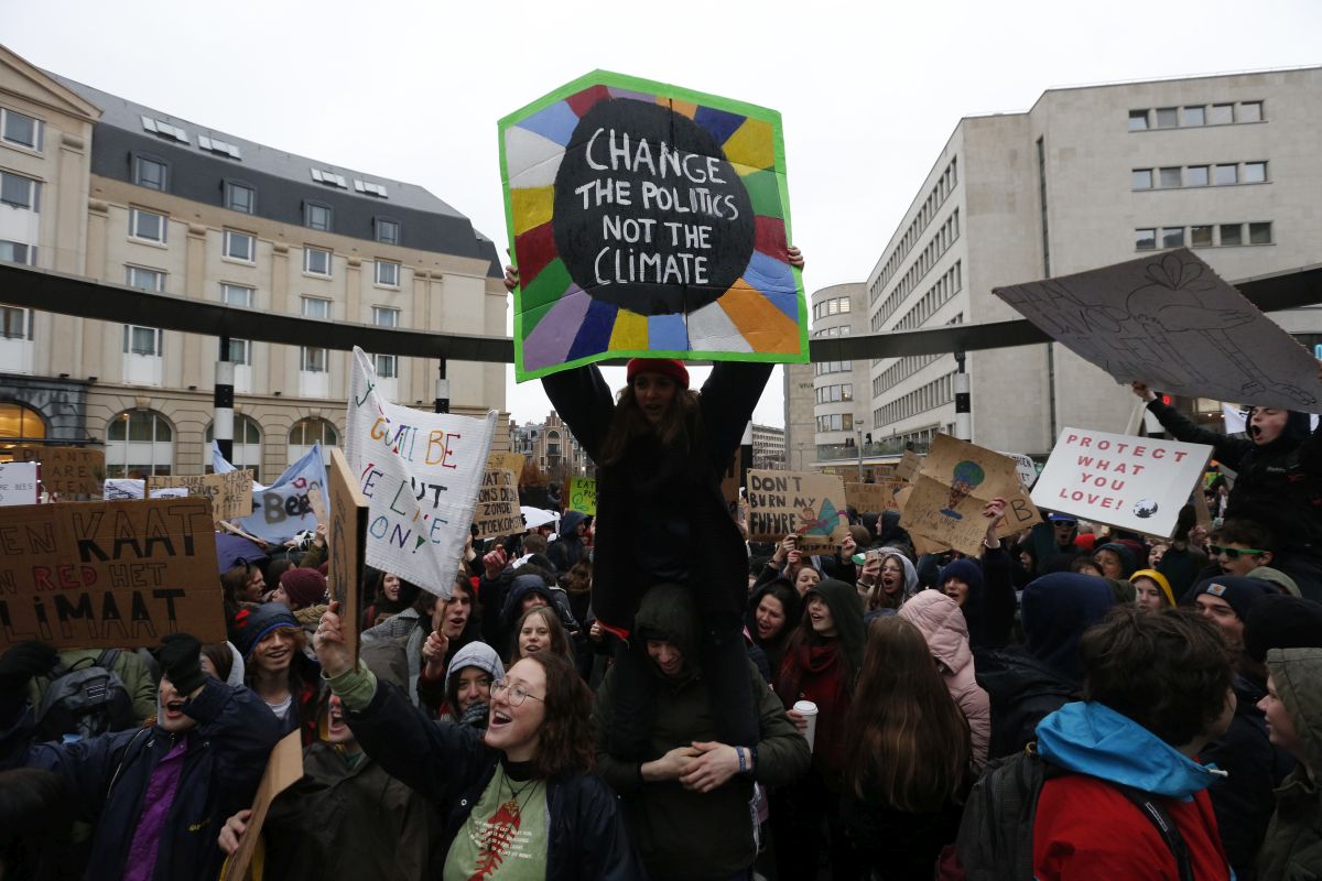 Verplichte leerstof voor klimaatministers: Youth for Climate neemt volgende week examen af