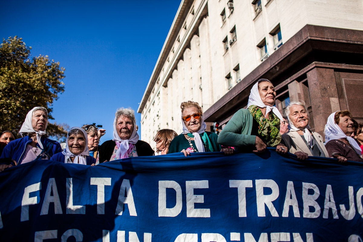 Oud en nieuw protest vinden elkaar in Argentinië