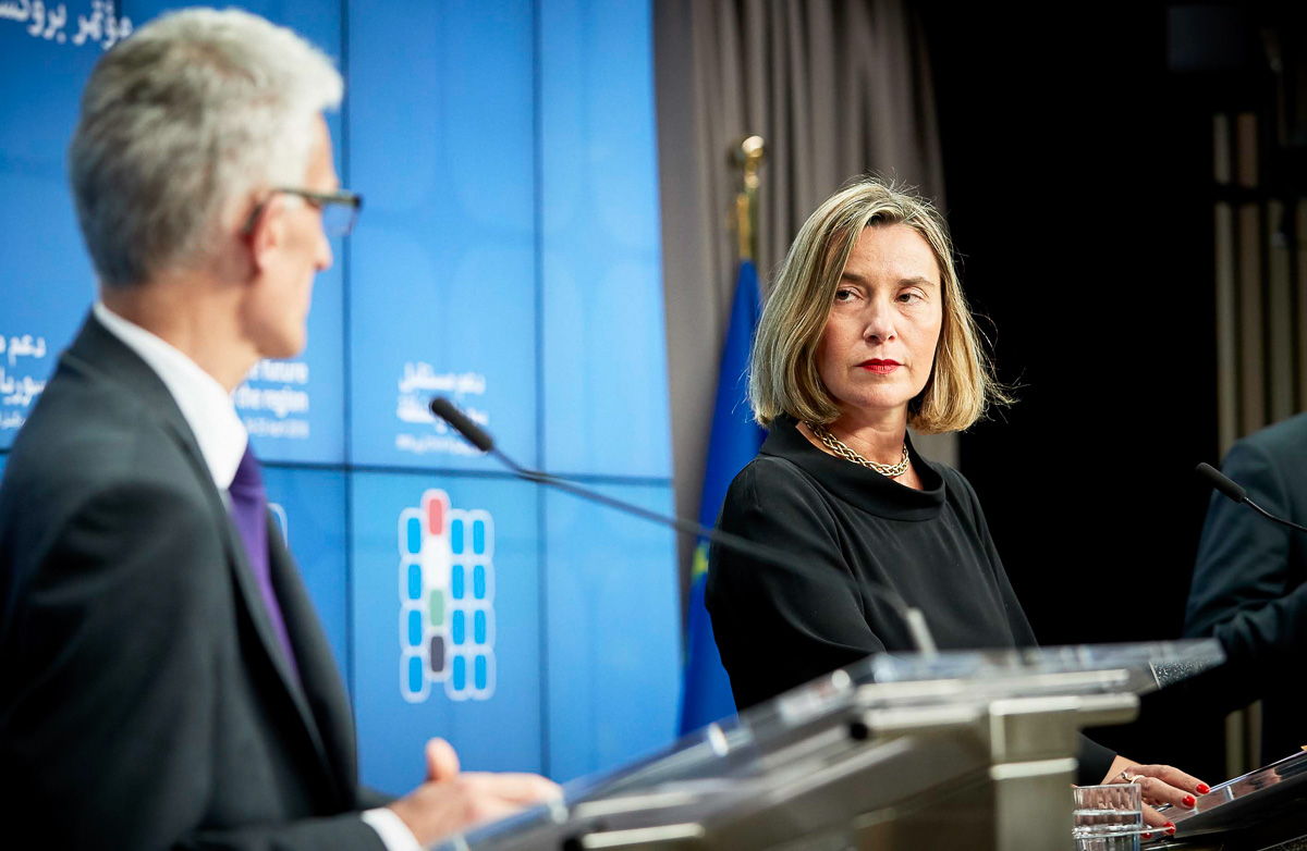 Mogherini over Syrië: ‘Een politieke oplossing is vandaag surreëel’
