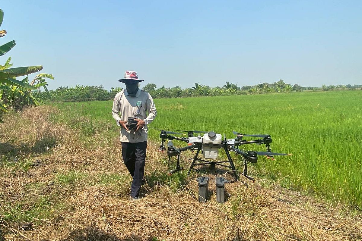 Drones zijn in opmars in de Aziatische landbouw: vloek of zegen voor kleine boeren?