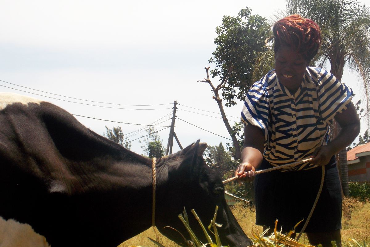 Slim bankieren helpt vrouwen in Kenia aan grond, inkomen en waardigheid