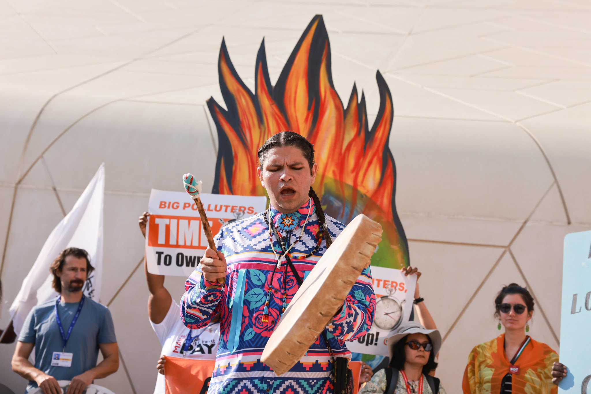 Inheemse gemeenschappen op klimaattop: enkel voor de show?
