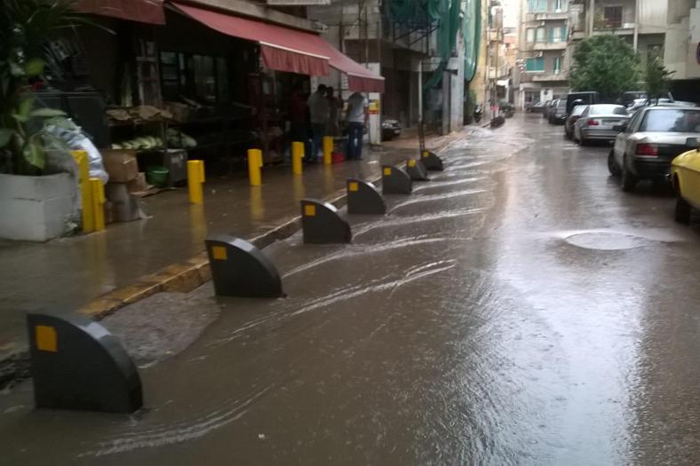 Na de regen droogte in Libanon