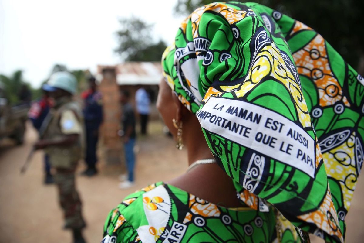 In Congo worden vrouwen niet één dag maar een hele maand gevierd