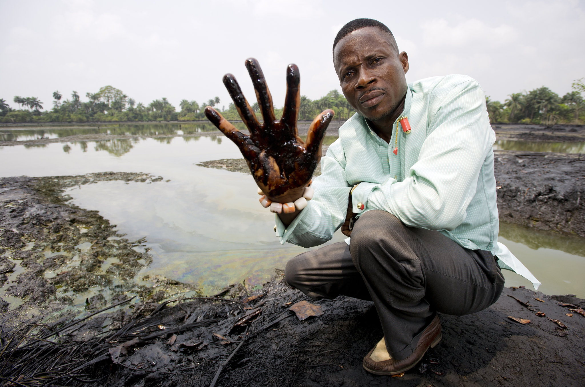 Shell wast handen in onschuld bij olievervuiling in Nigeria