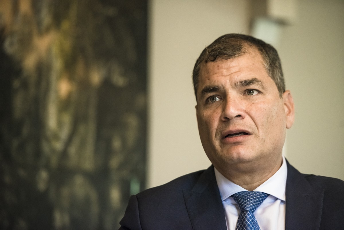 Rafael Correa: ‘Latijns-Amerika beleeft een aanslag op de democratie’