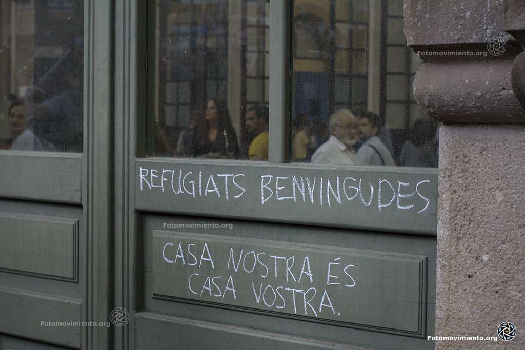 In Barcelona zijn vluchtelingen welkom