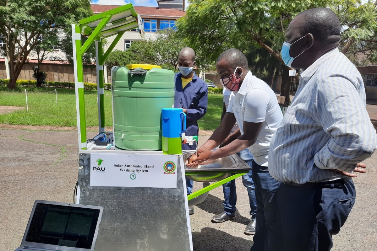 Afrikaanse studenten reageren met technologische innovaties op COVID-19