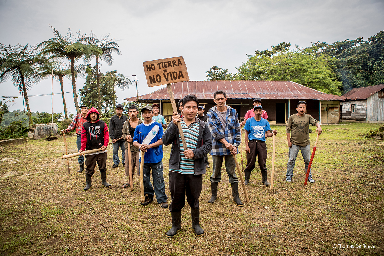 Iedereen heeft recht op land en voedsel, maar niet in Guatemala